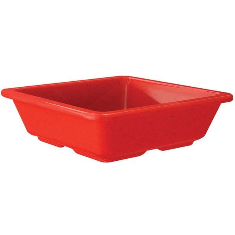 IMAHE - POCILLO MELAMINA ROJO 12x12 cm IMAHE