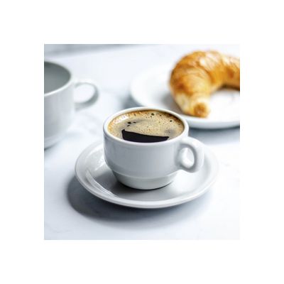 Imagen 2 del producto Set De 12 Taza Café 100cc Con Platillo Apilable. Línea Tower