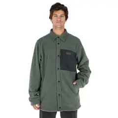 BUFFALO CHILE - Camisa Budi Gris Oscuro Hombre