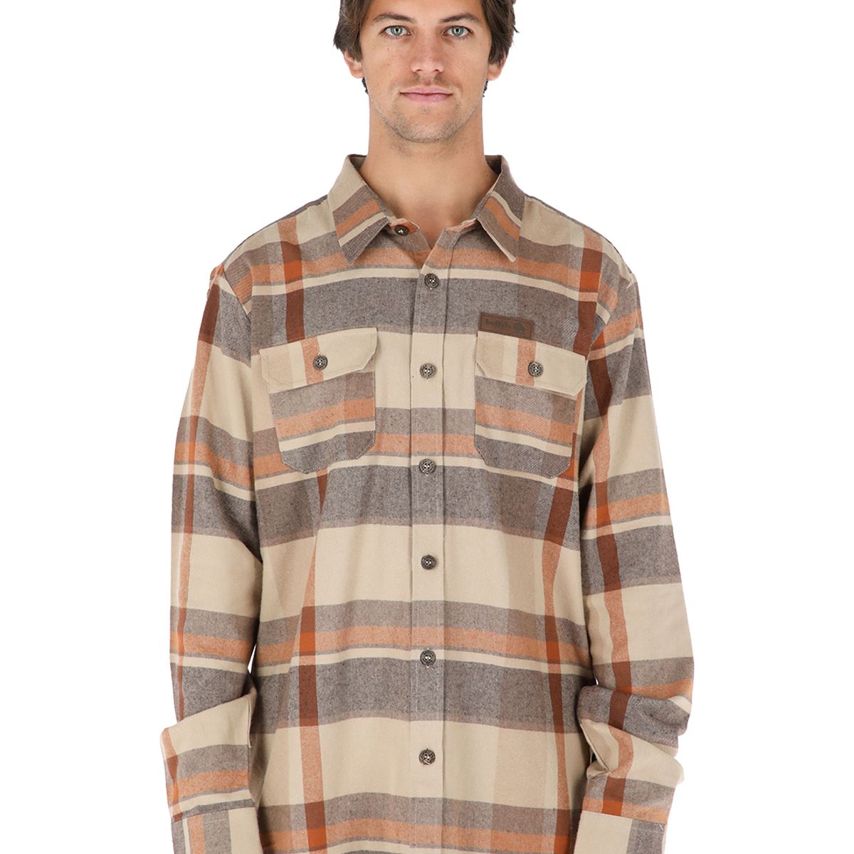 BUFFALO CHILE - Camisa Corteza Hombre Buffalo