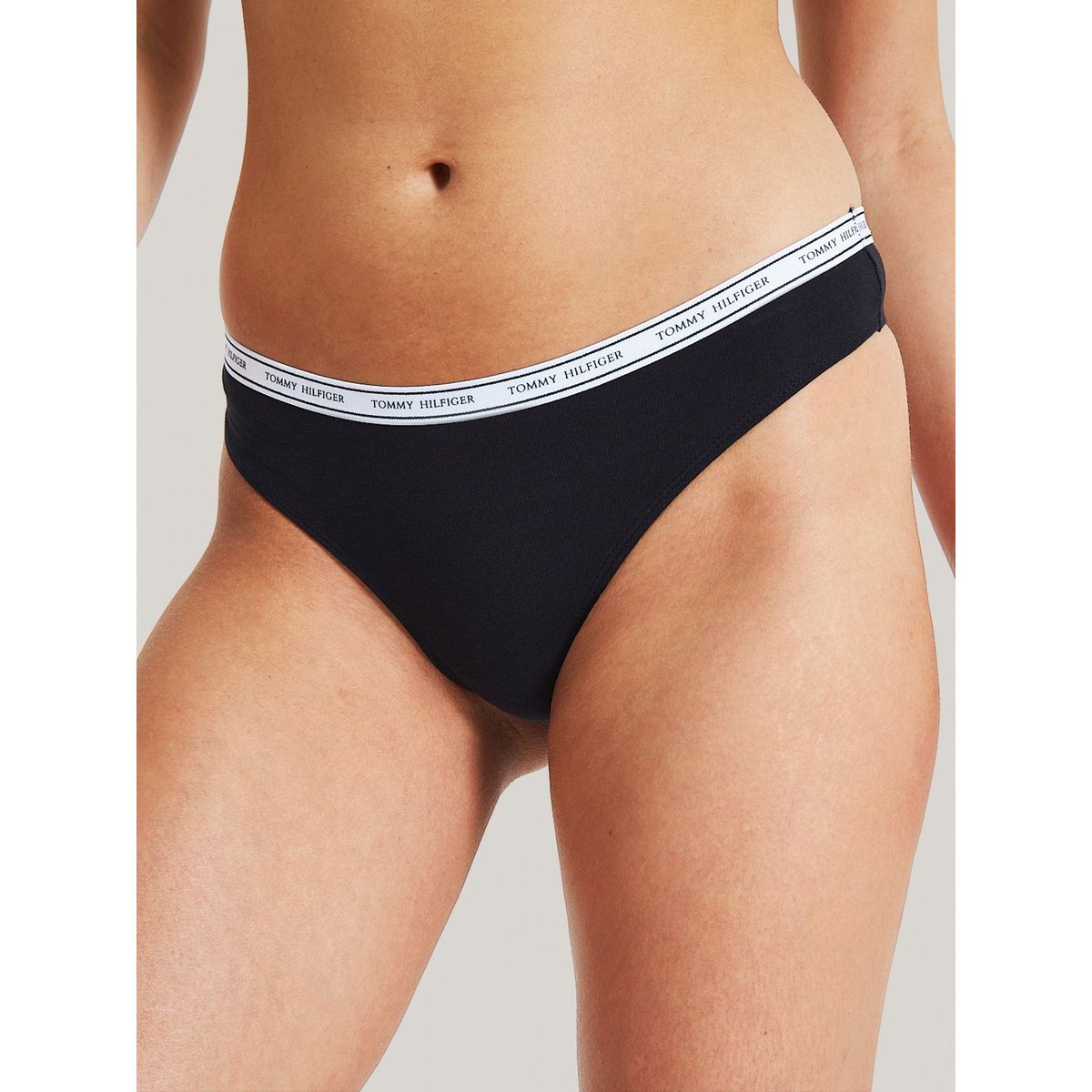 TOMMY HILFIGER - Colaless Classic Cotton Negro Tommy Hilfiger