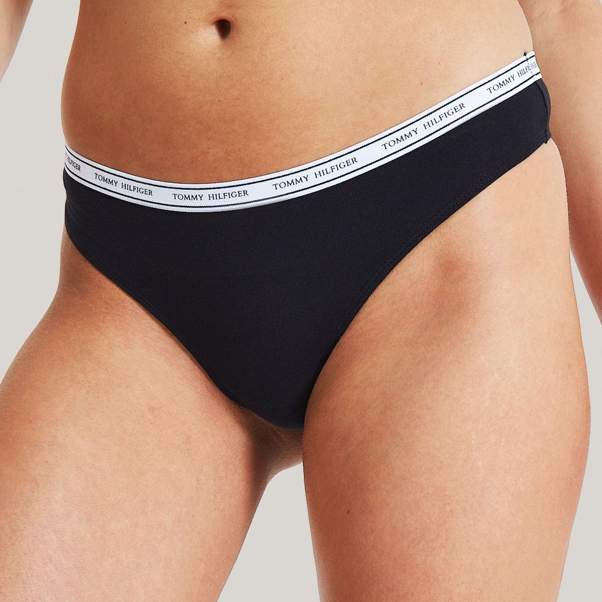 TOMMY HILFIGER - Colaless Classic Cotton Negro Tommy Hilfiger