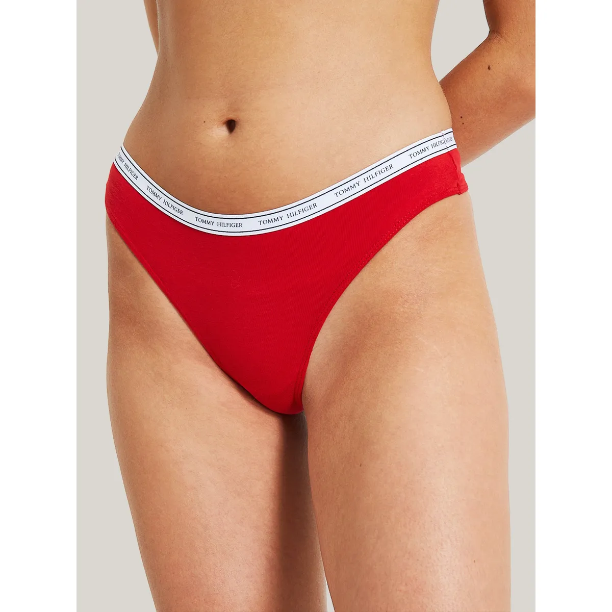 TOMMY HILFIGER - Colaless Classic Cotton Rojo Tommy Hilfiger