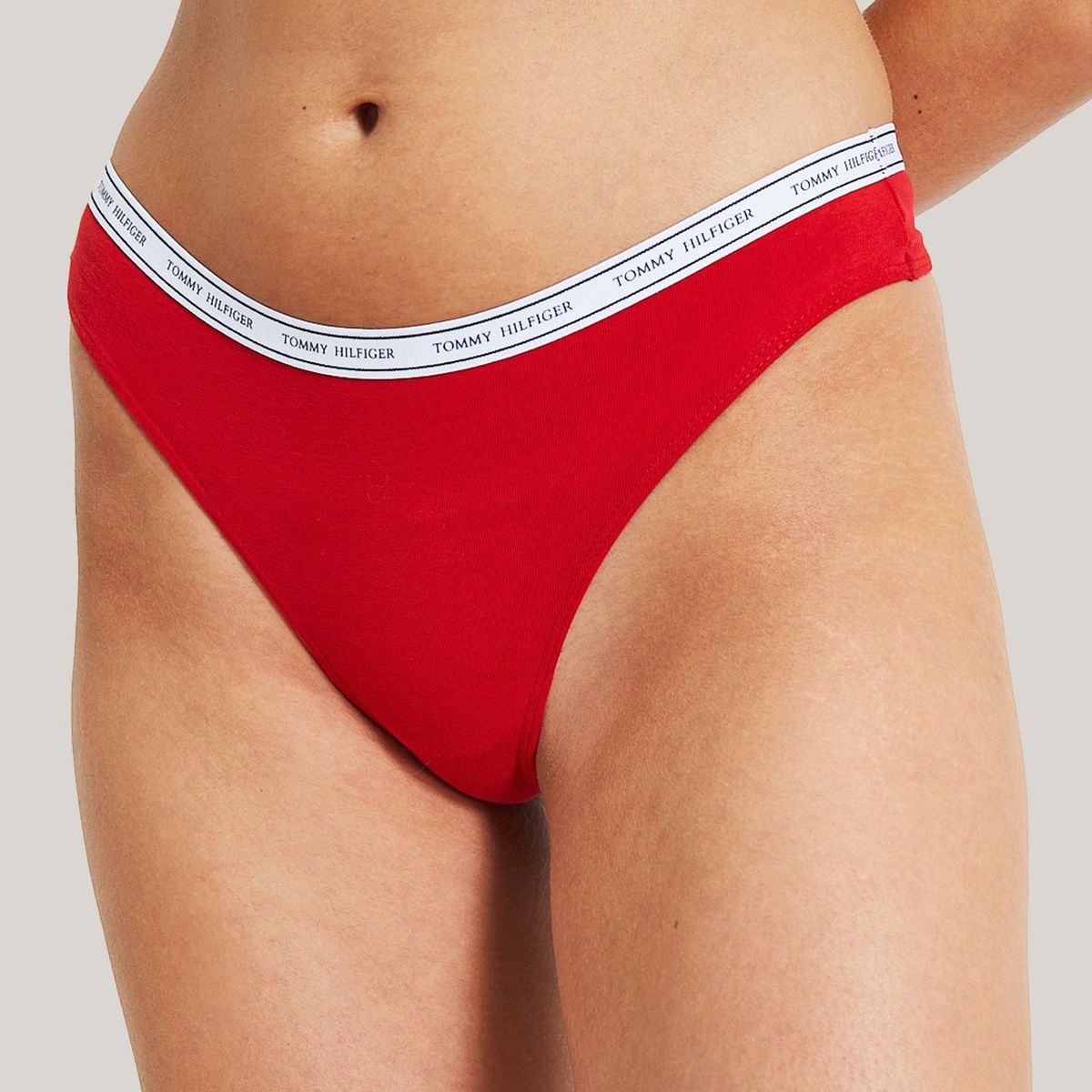 TOMMY HILFIGER - Colaless Classic Cotton Rojo Tommy Hilfiger