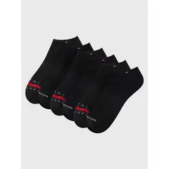 TOMMY HILFIGER - PACK DE 6 PARES DE CALCETINES ATHLETIC NEGRO