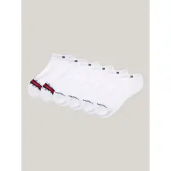 TOMMY HILFIGER - Pack De 6 Pares De Calcetines Sport Athletic Blanco