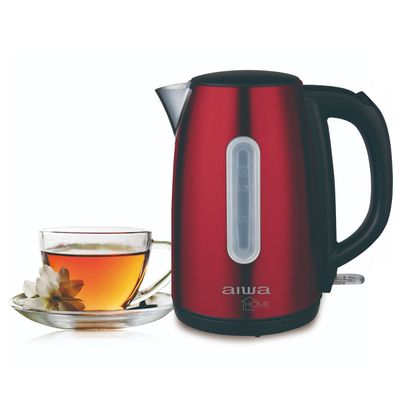 Imagen 2 del producto Hervidor Eléctrico Acero Inoxidable 1.7L Rojo