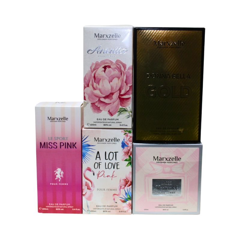 MARXZELLE - Pack 5x4 Marxzelle EDP Mujer