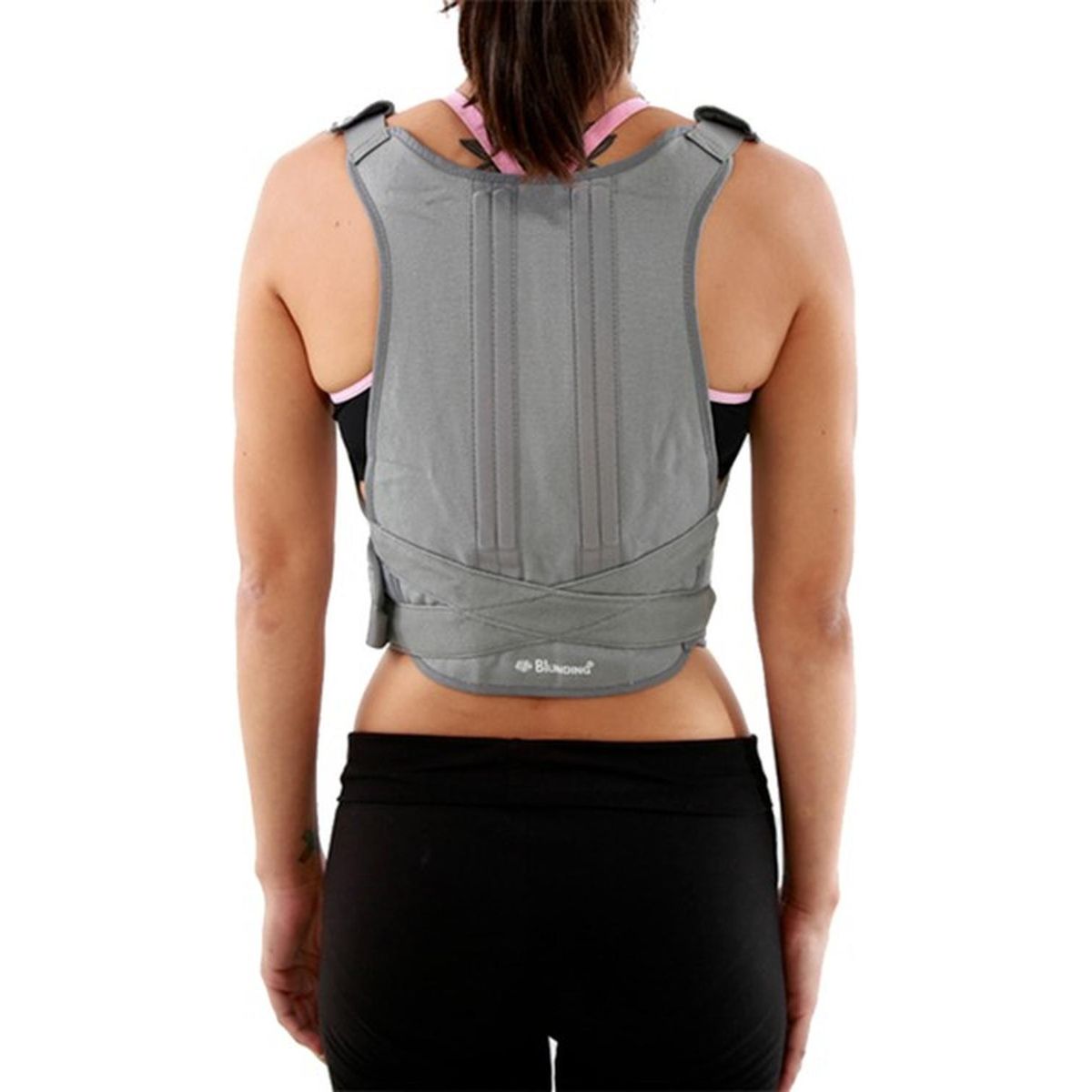BLUNDING - Soporte Postural -corrector De Postura -electromedicina - Gris - S