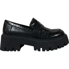 DETOGNI - Mocasín Mujer Negro Cordova
