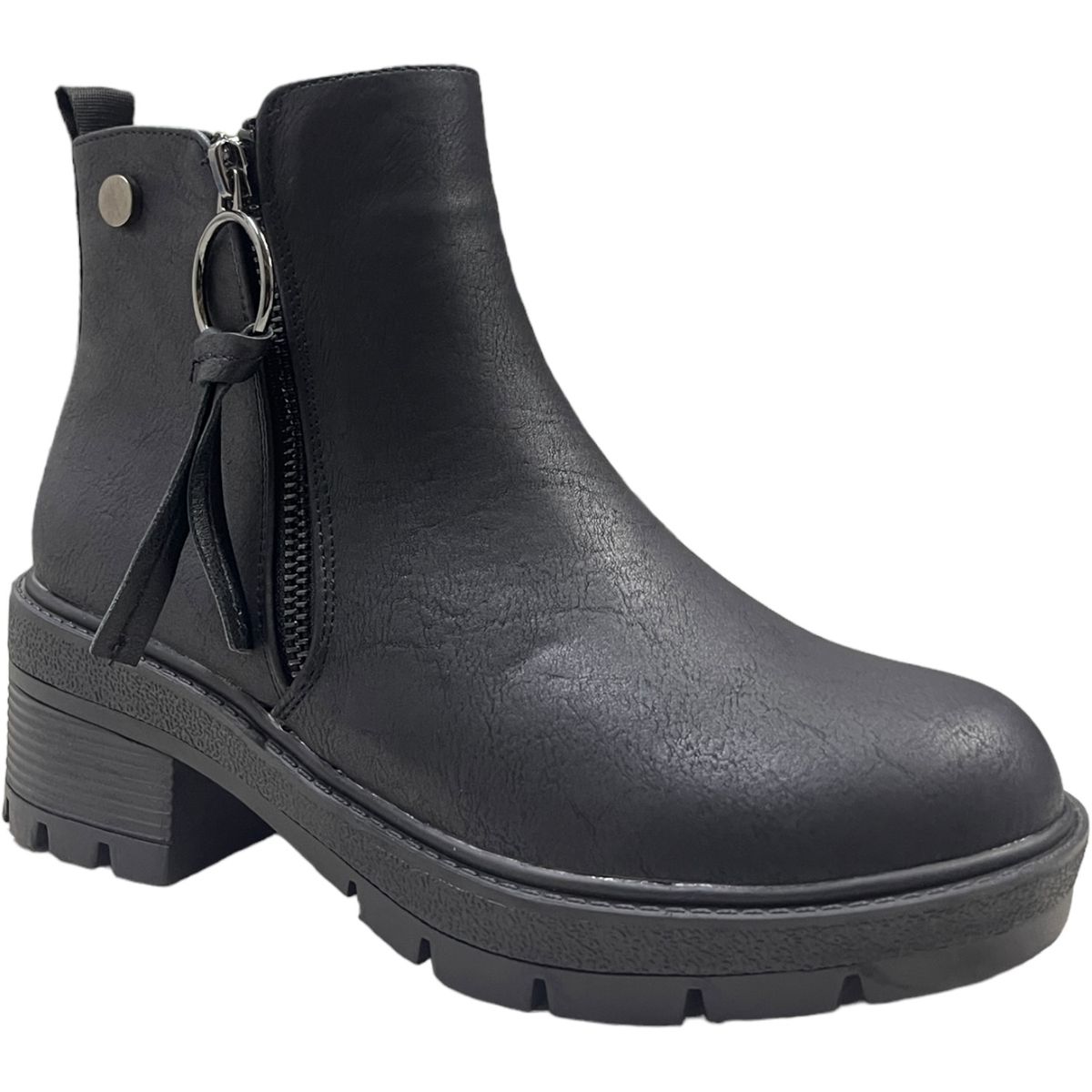 DETOGNI - Botin Mujer Negro New York Detogni DETOGNI