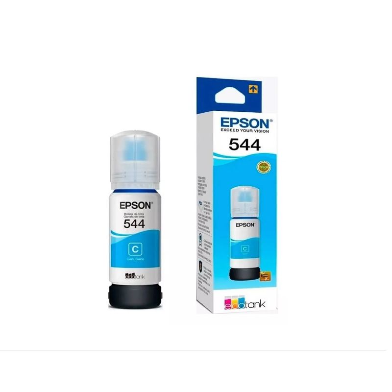 EPSON - Tinta Epson 544 Cyan Ecotank T544220-al