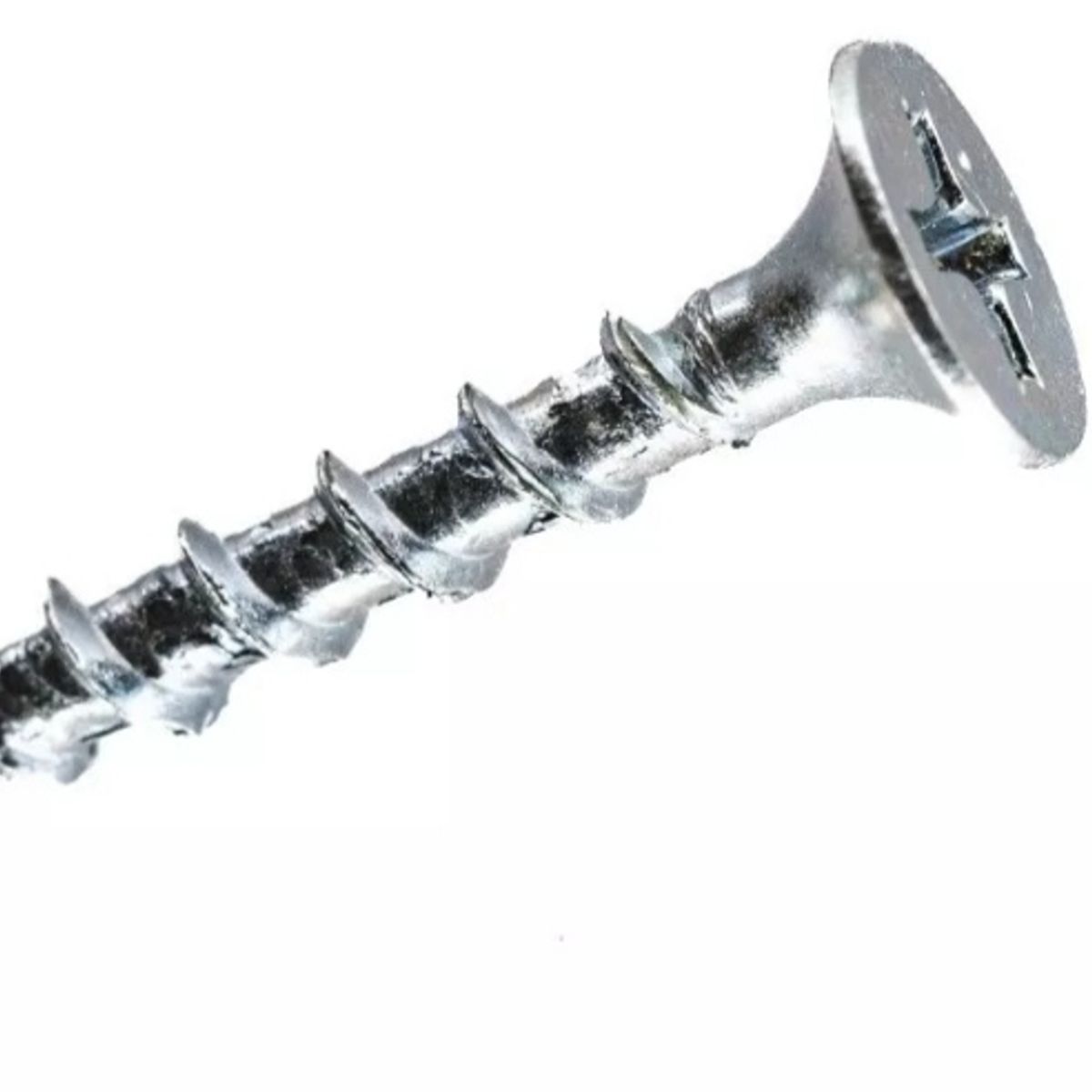 GENERICO - Tornillo CRS Zincado Punta Fina  6X1 1/4 100 Unidades