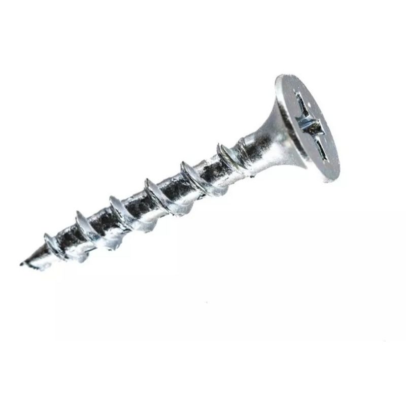GENERICO - Tornillo CRS Zincado Punta Fina  6X1 1/4 100 Unidades