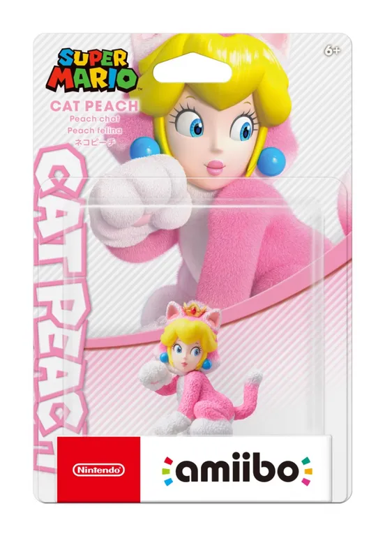 Amiibo Cat Peach Super Mario