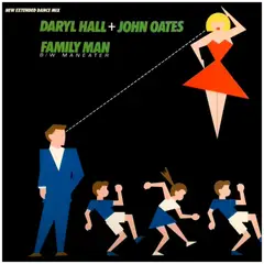 HITWAY MUSIC - DARYL HALL & JOHN OATES - FAMILY MANMANEATER - 12 MAXI SINGLE VINILO