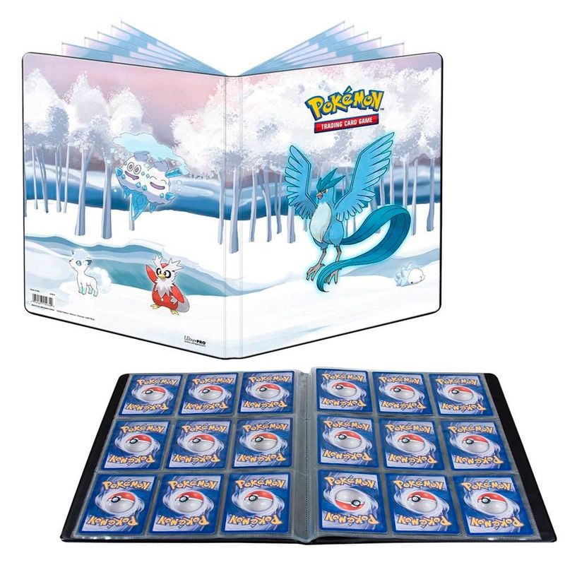 ULTRA PRO - UP PORTAFOLIO 9 BOLSILLOS CARTAS POKEMON FROSTED FOREST