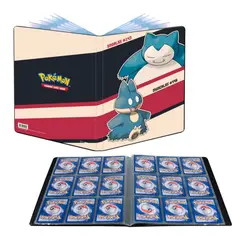 ULTRA PRO - UP PORTAFOLIO 9 BOLSILLOS CARTAS POKEMON - SNORLAX/MUNCHLAX