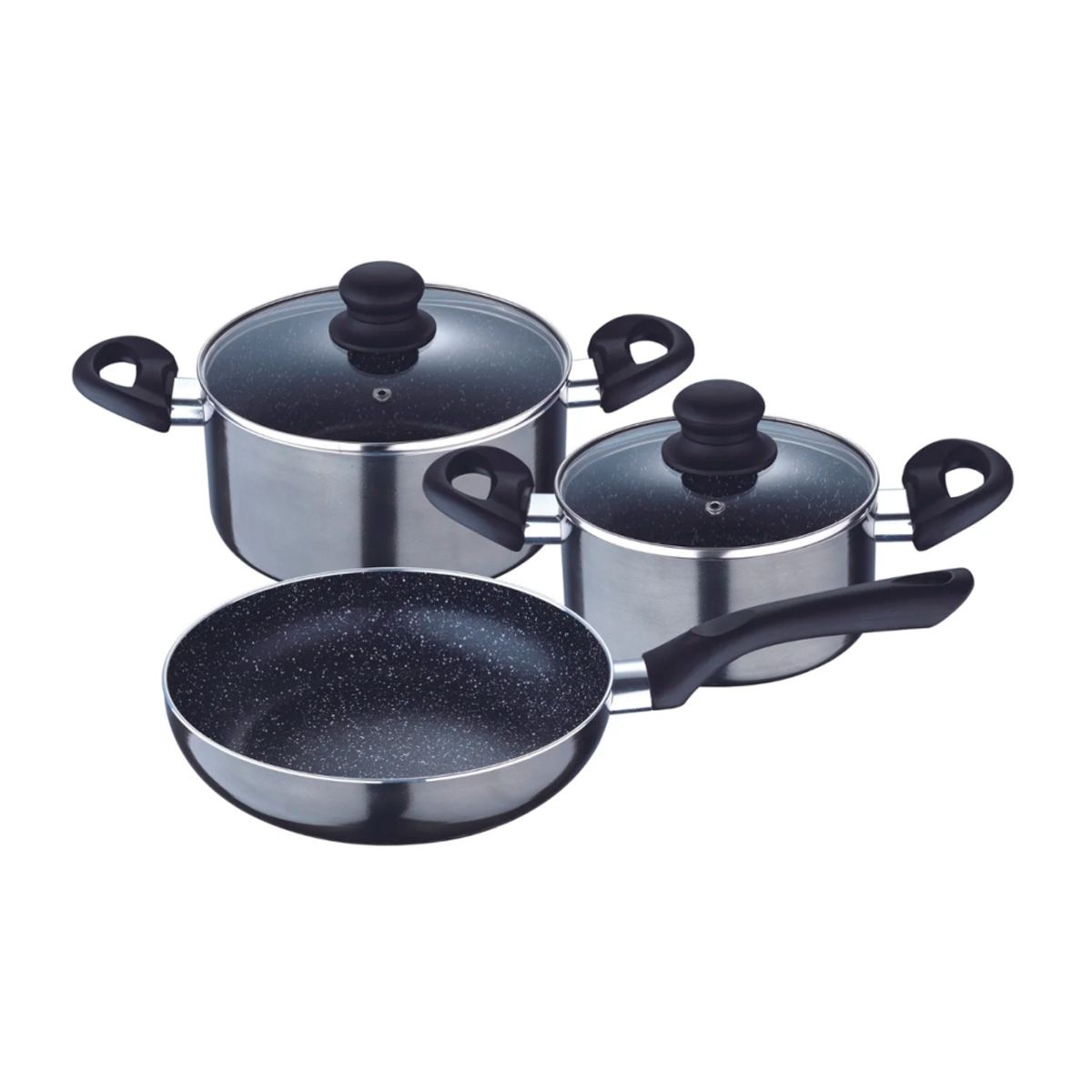 BERGNER - Juego De Ollas Soria Batería 5 piezas San Ignacio By Bergner