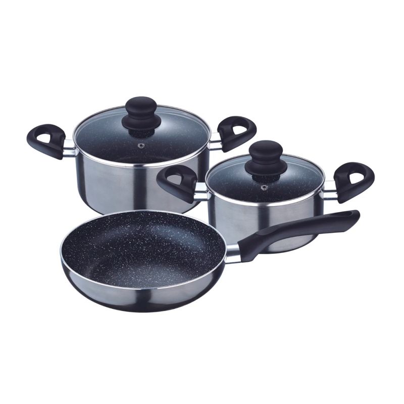 SAN IGNACIO - Batería De Cocina Soria 5 piezas San Ignacio By Bergner