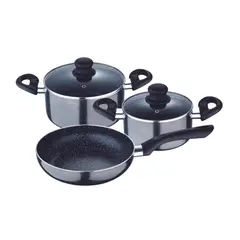 BERGNER - Batería De Cocina Soria 5 piezas San Ignacio By