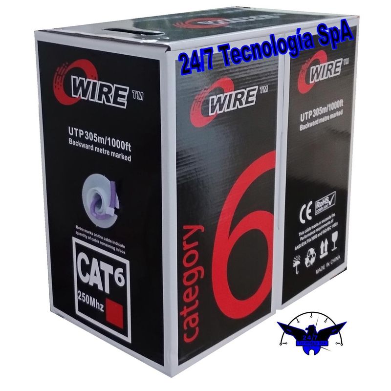 UT-WIRE - UTP Cat6 CCA 305m 23awg interior
