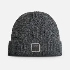 LIPPI - Gorro Unisex Fly Line Blend-Pro Beanie Melange Negro