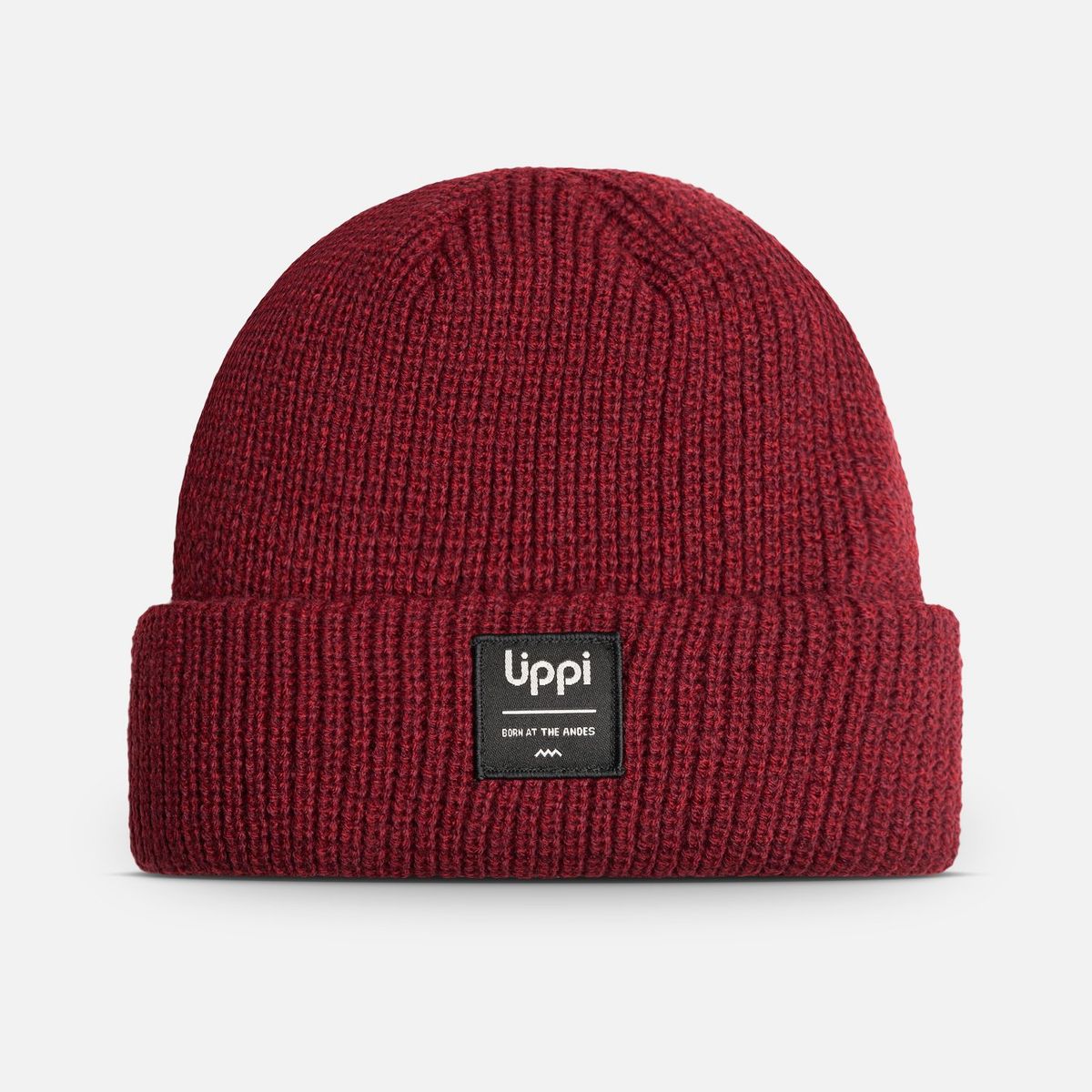 LIPPI - Gorro Fly Line Blend-Pro Beanie Melange Burdeo Lippi