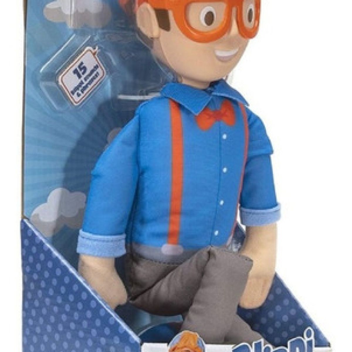 JAZWARES - Blippi Peluche Interactivo