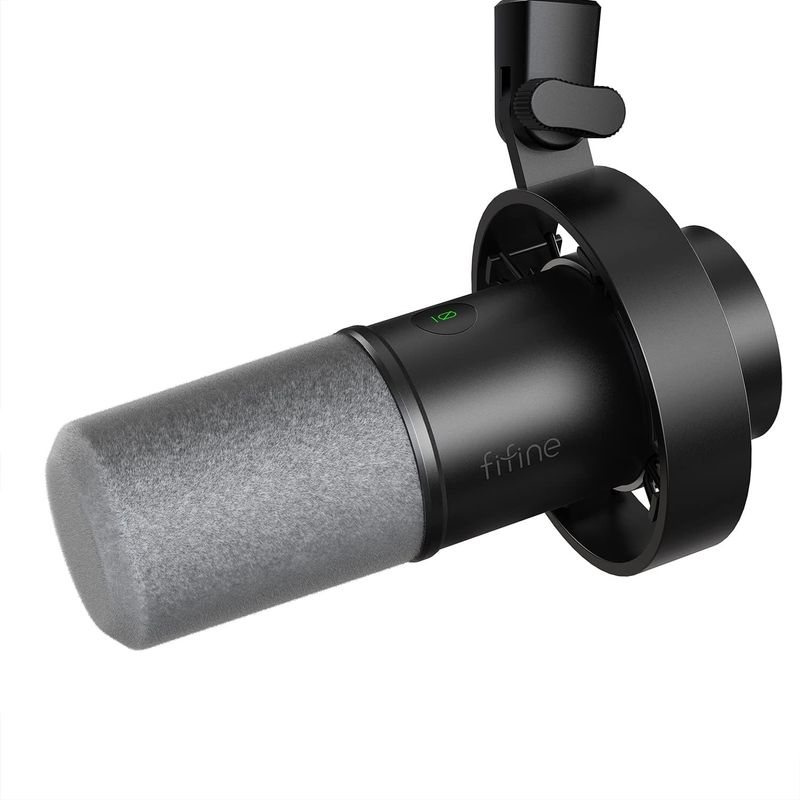 FIFINE TECHNOLOGY - Micrófono Dinámico Fifine K688 Color Negro
