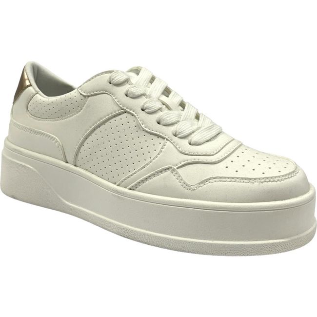 DETOGNI - Zapatilla Mujer Blanco Chic Detogni - Blanco - 41