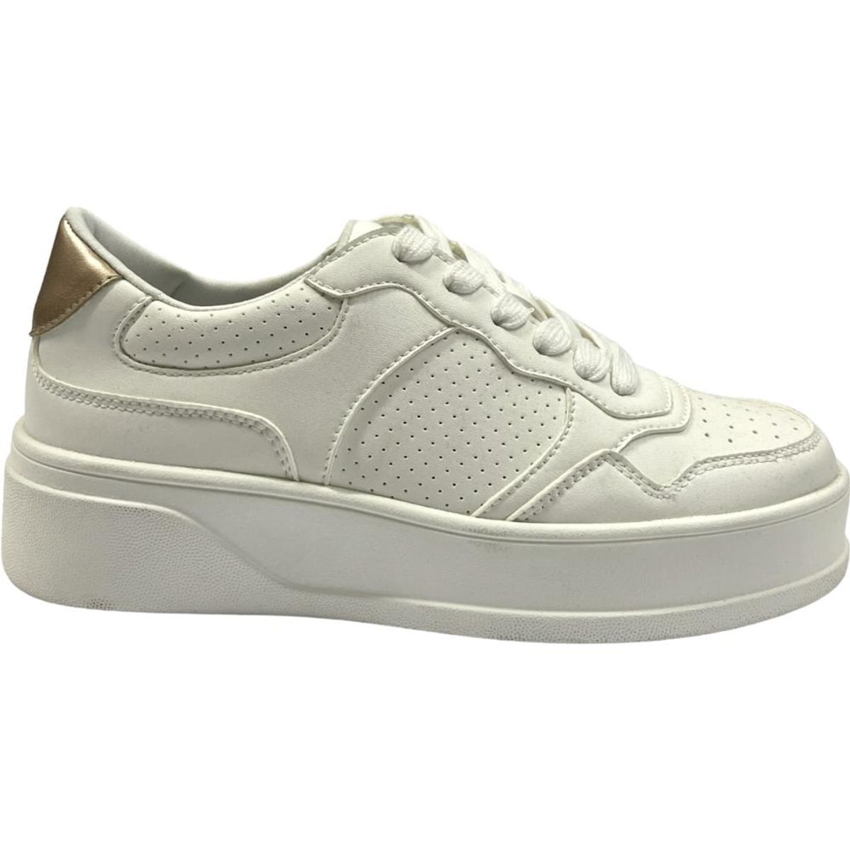 DETOGNI - Zapatilla Mujer Blanco Chic Detogni - Blanco