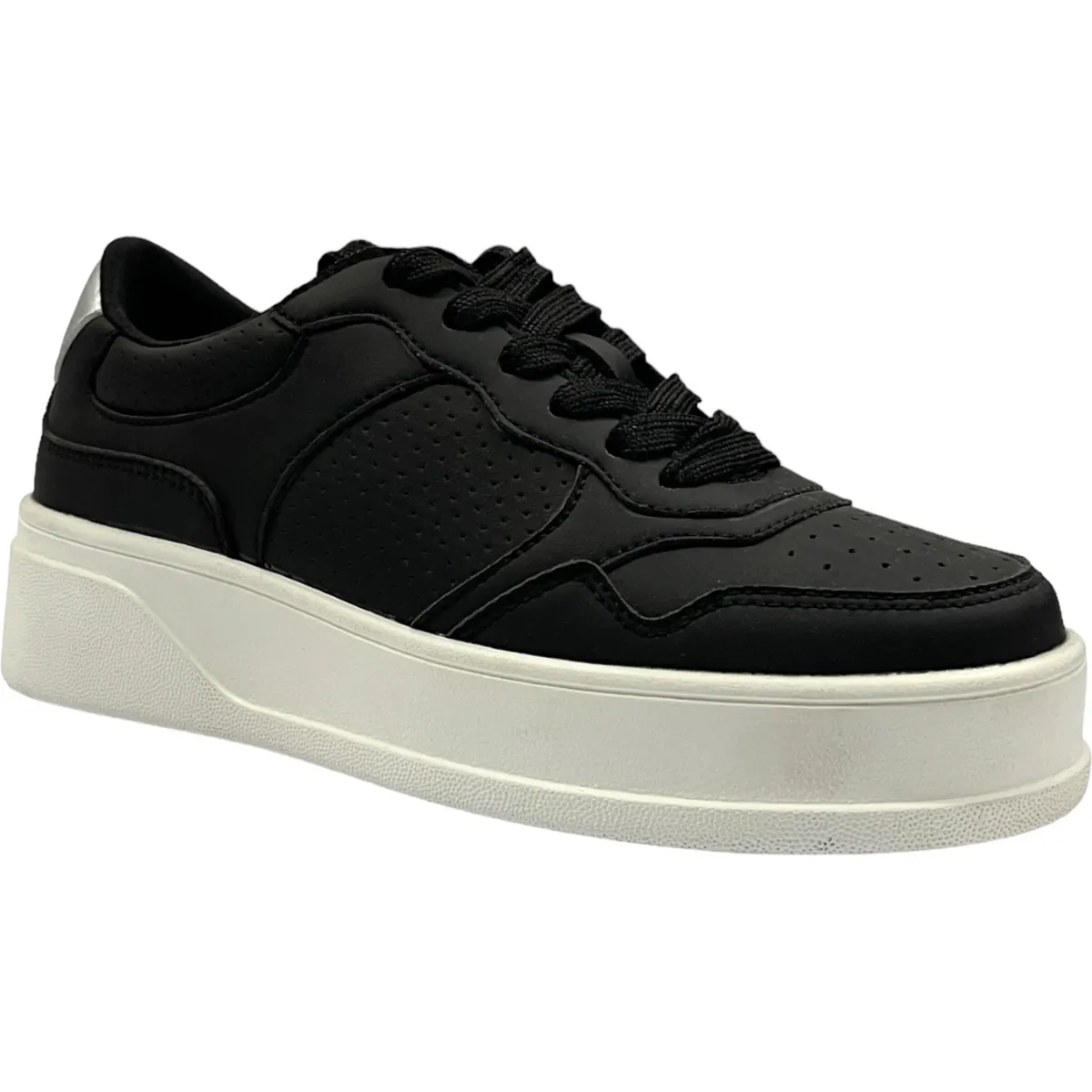 DETOGNI - Zapatilla Mujer Negro Chic Detogni DETOGNI