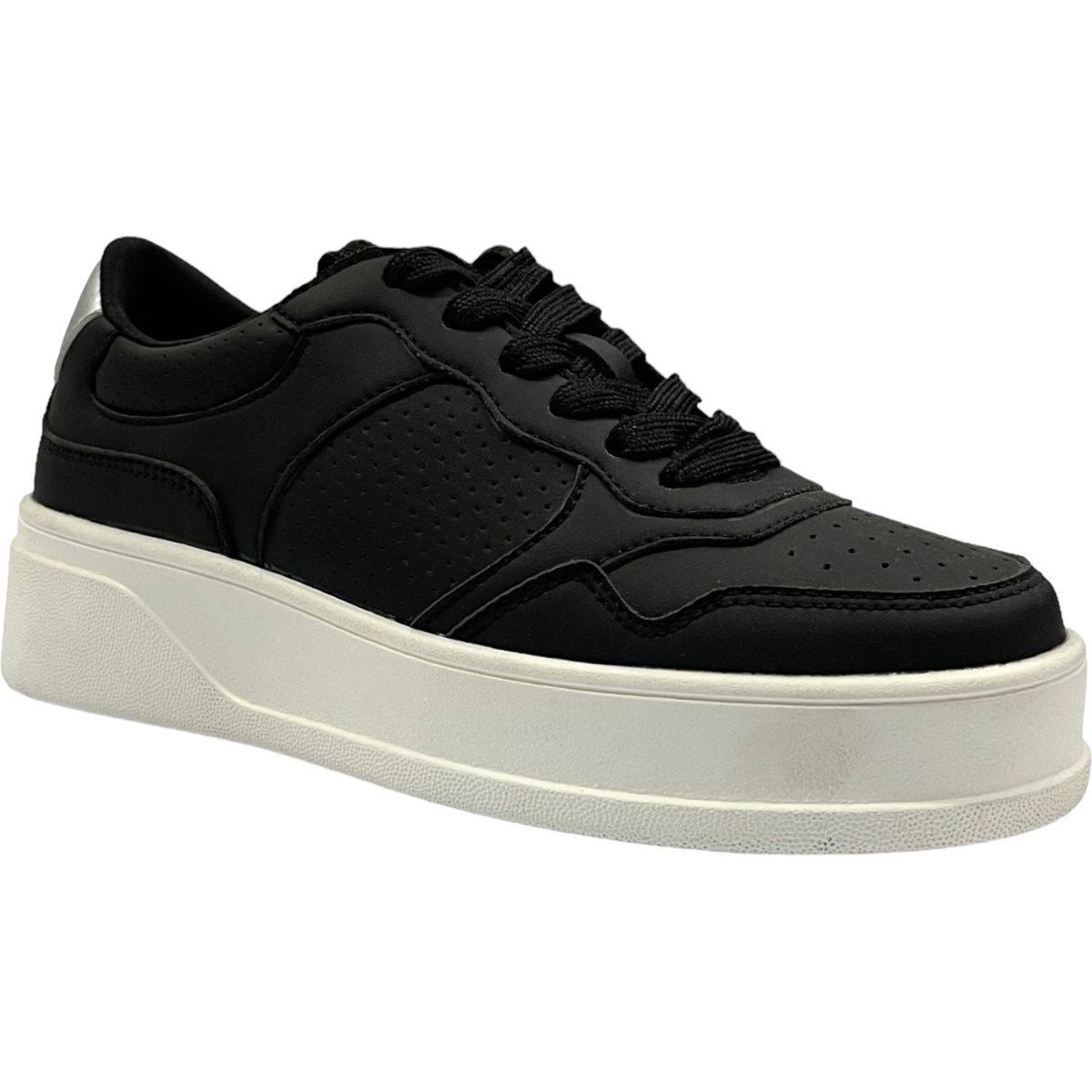 DETOGNI - Zapatilla Mujer Negro Chic Detogni DETOGNI