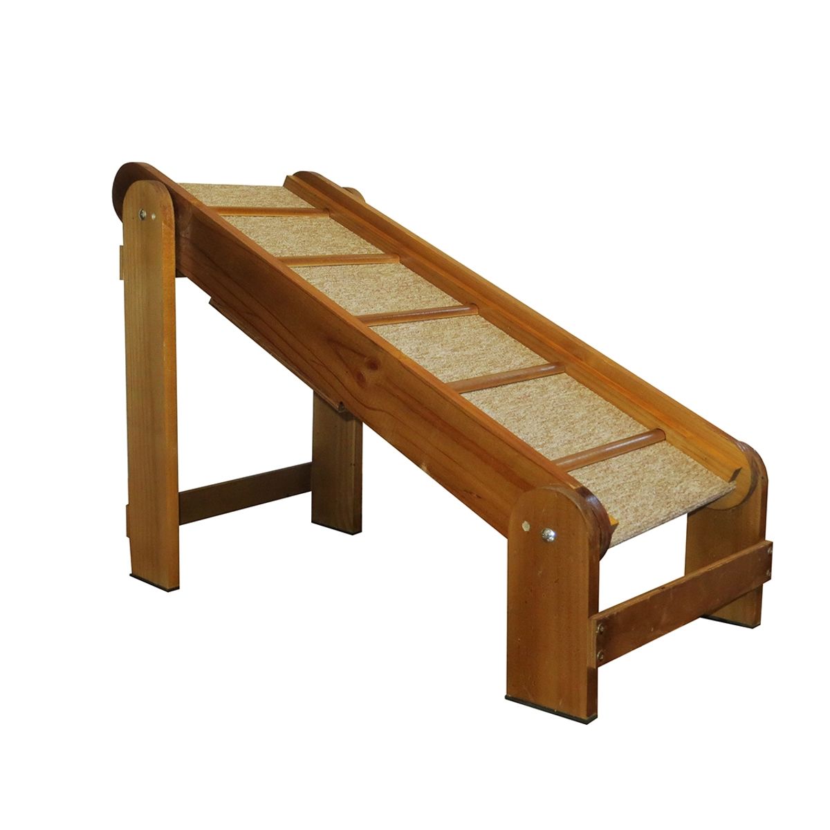 GENERICO - Rampa  mascotas madera plegable.