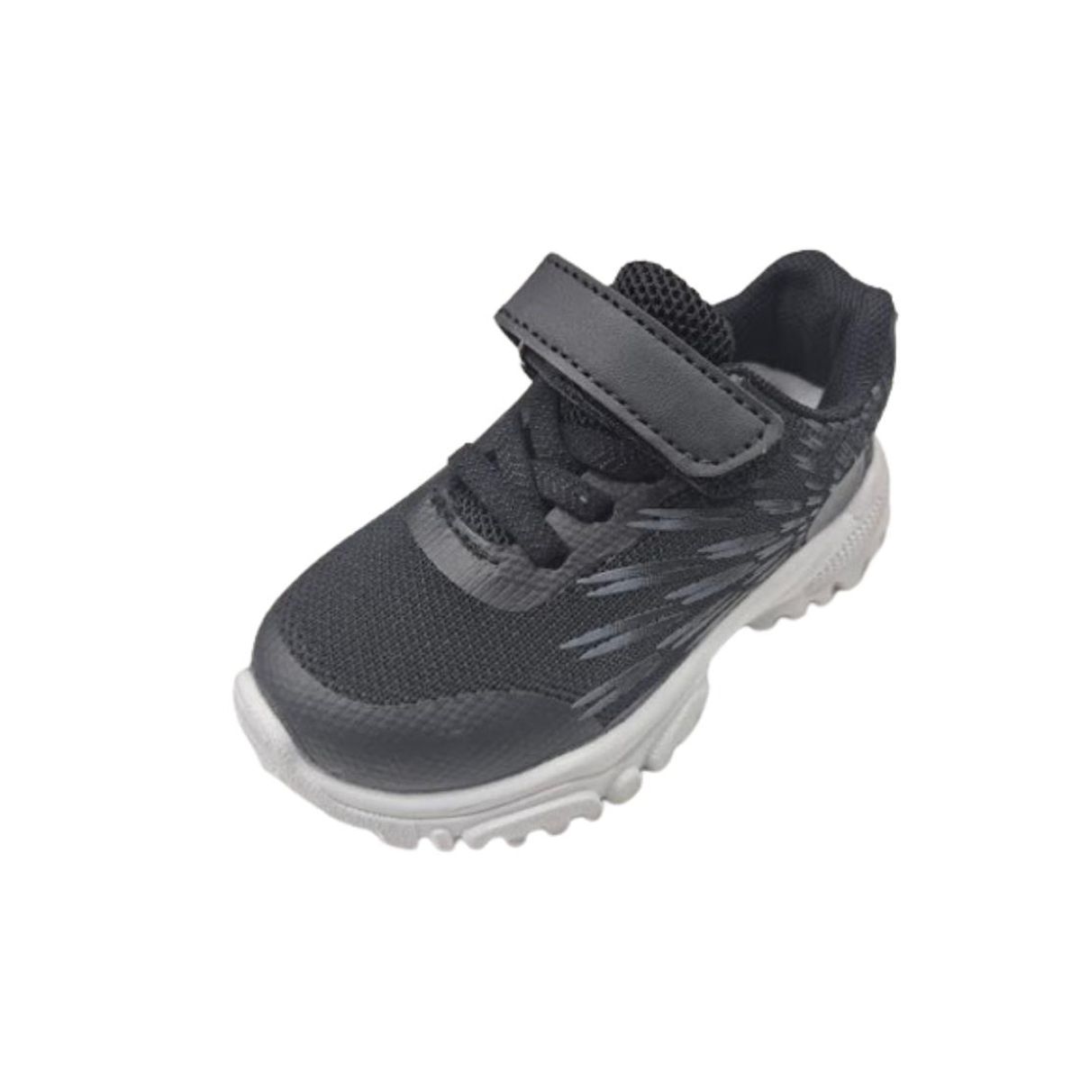 VINNYS OUTLET - Zapatilla Urbana Velcro Negro