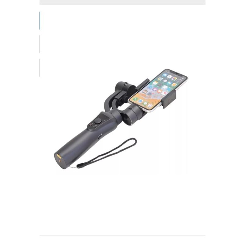 GENERICO - Estabilizador Gimbal 3 Axis Celular Steadycam iPhone Samsung Negro