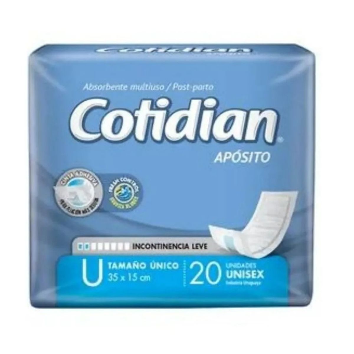 COTIDIAN - Apósito Cotidian Multiuso Post Parto 20 Unidades
