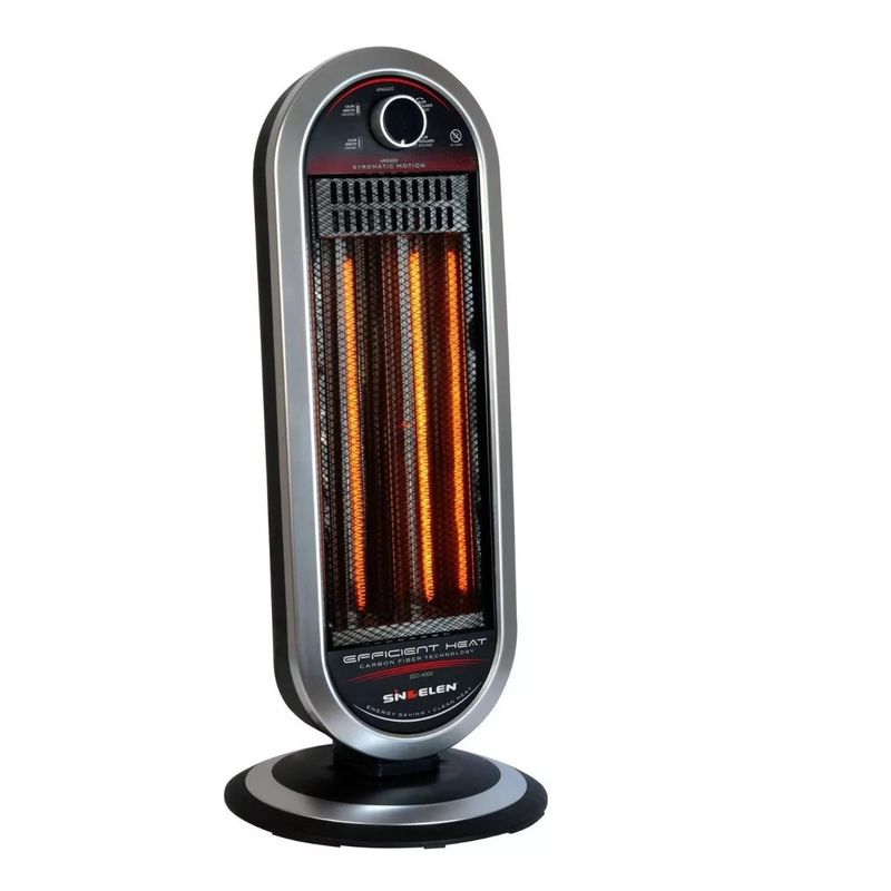 GENERICO - Calefactor Carbono Sindelen Eec-4000ng Color Negro
