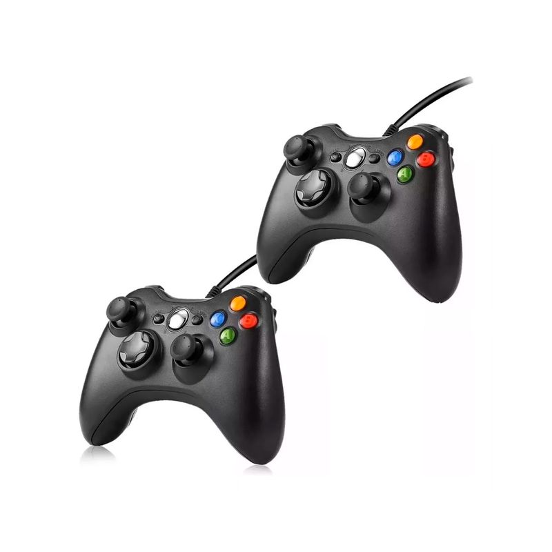 GENERICO - X2 Control Consola De Juego Joystick Compatible Xbox360 Pc