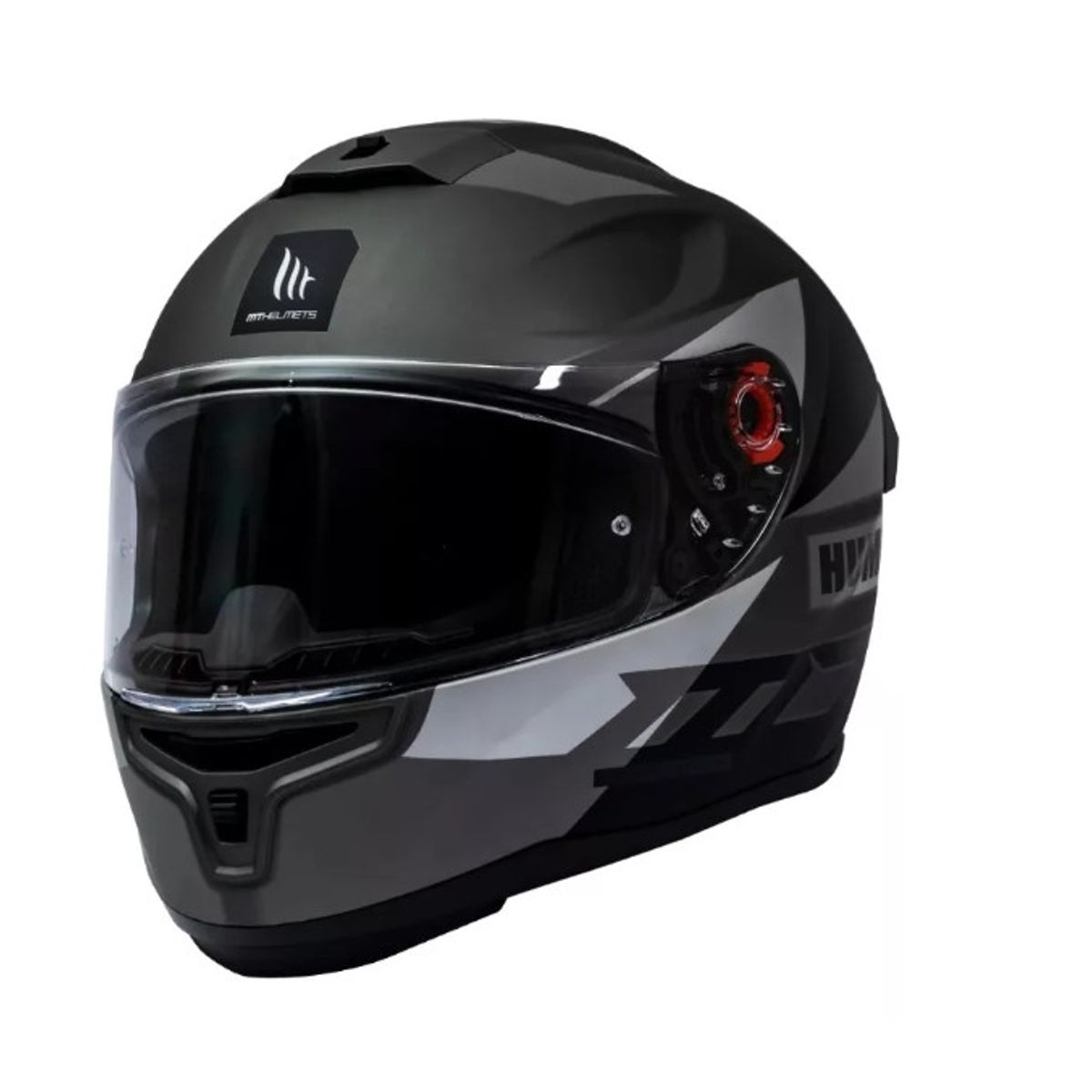 GENERICO - Casco Mt Ff114 Hummer Quo C2 Titanium Mate Talla M