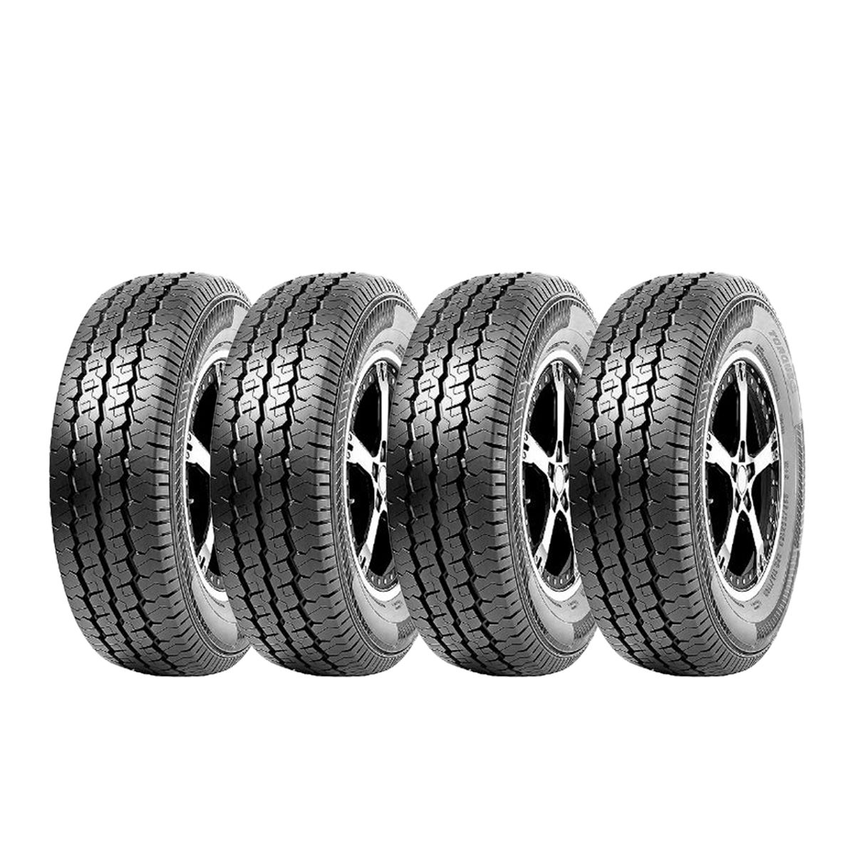 GENERICO - SET 4 NEUMATICOS SUNFULL 195 R14C 106/104R 8PR SF-05