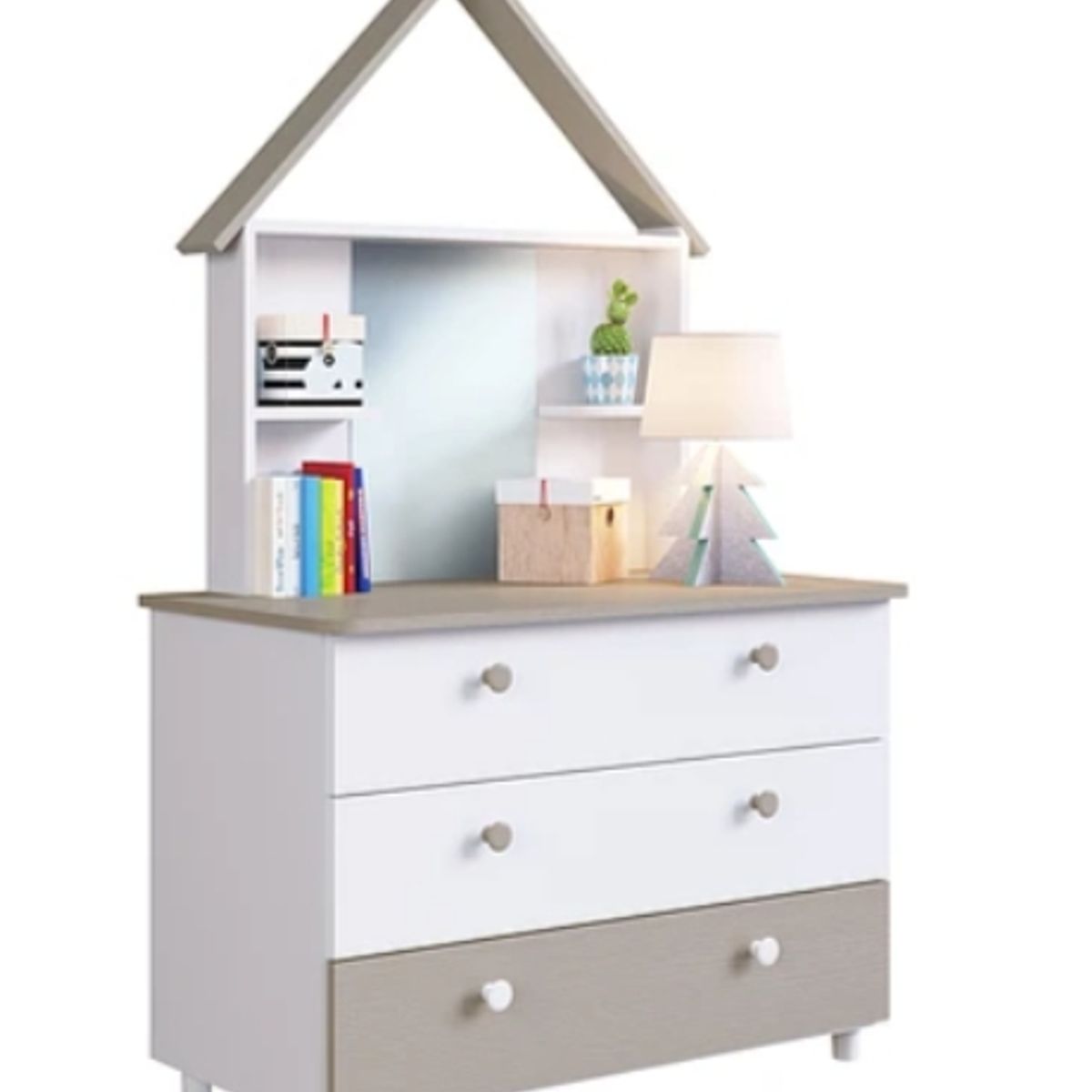 KIDSCOOL - Comoda Infantil Con Espejo Amore