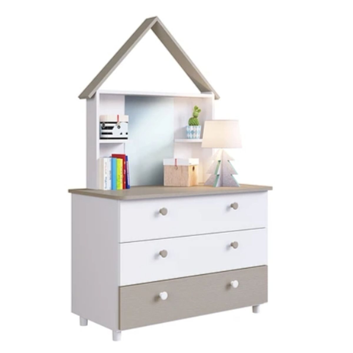 KIDSCOOL - Comoda Infantil Con Espejo Amore