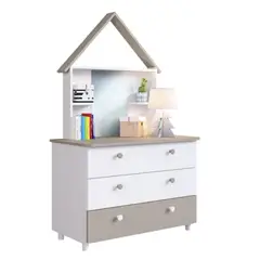 KIDSCOOL - COMODA CON ESPEJO CASITA AMORE