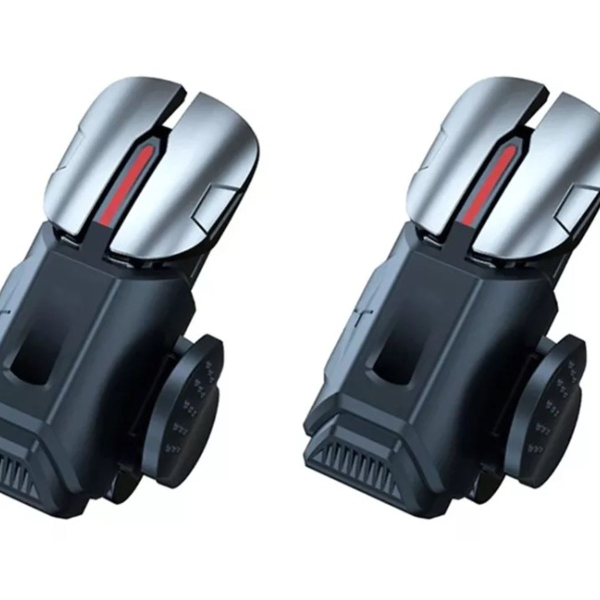 GENERICO - Gatillos Gamer Botones Dobles Competitivo F6 Para Móvil Cod