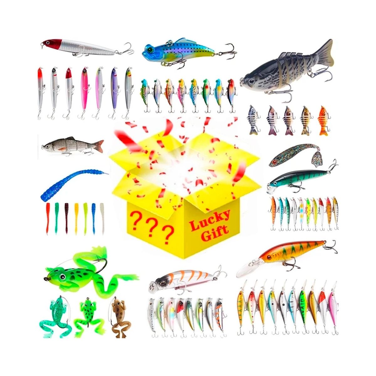 GENERICO - CAJA PESCA /SORPRESA  DEPORTIVA…