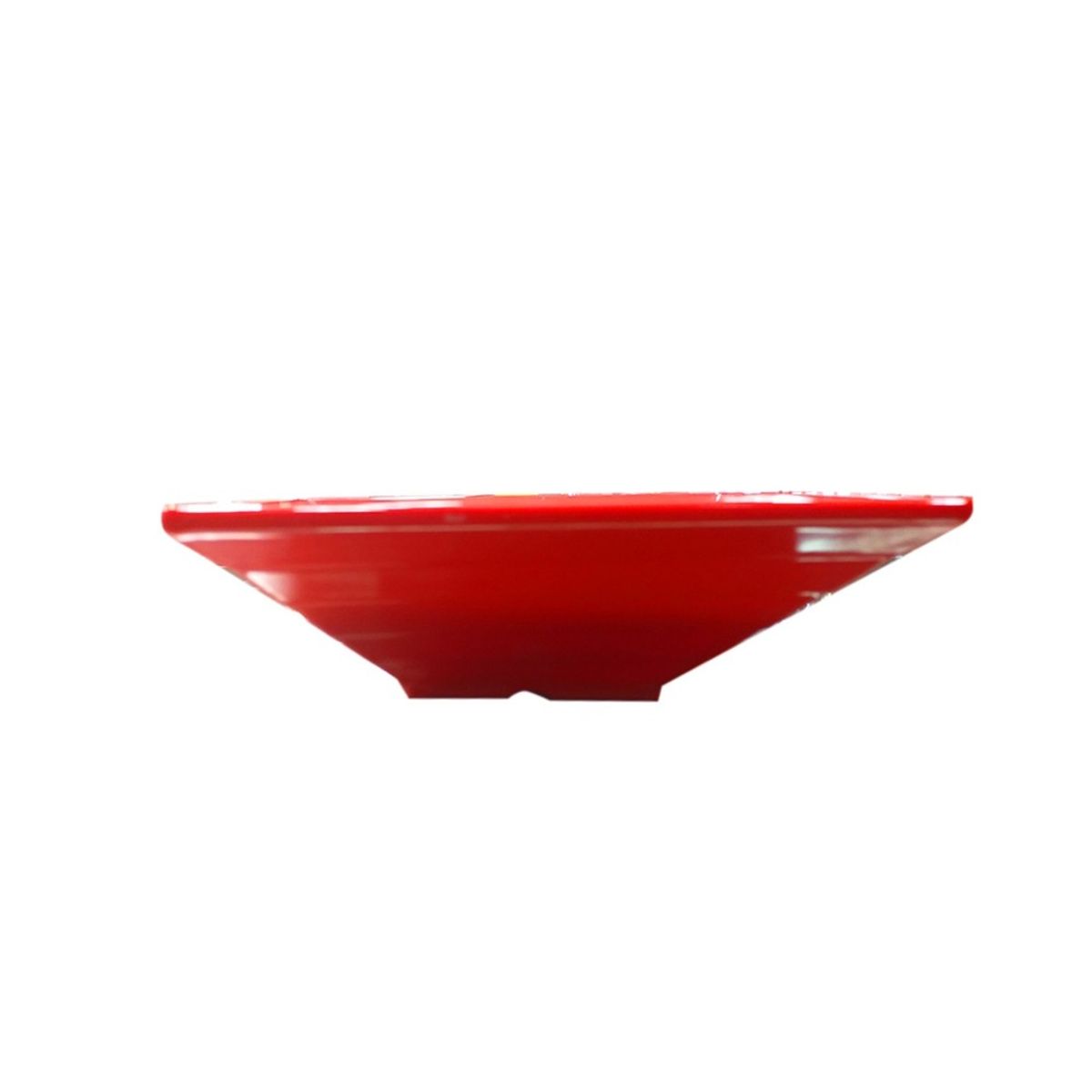 IMAHE - Set De 4 Bowl Cuadrado Melamina 15 Cm. Rojo IMAHE