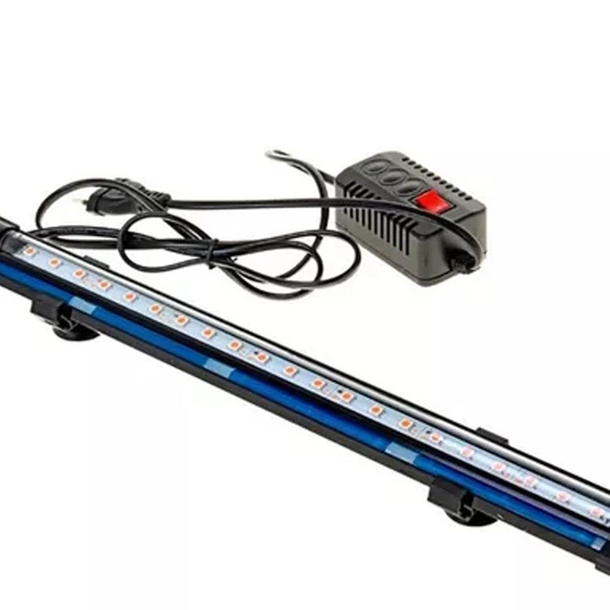 GENERICO - Luz Acuario Led Sumergible Rgb 58cm, Difusor De Aire Hx-58t