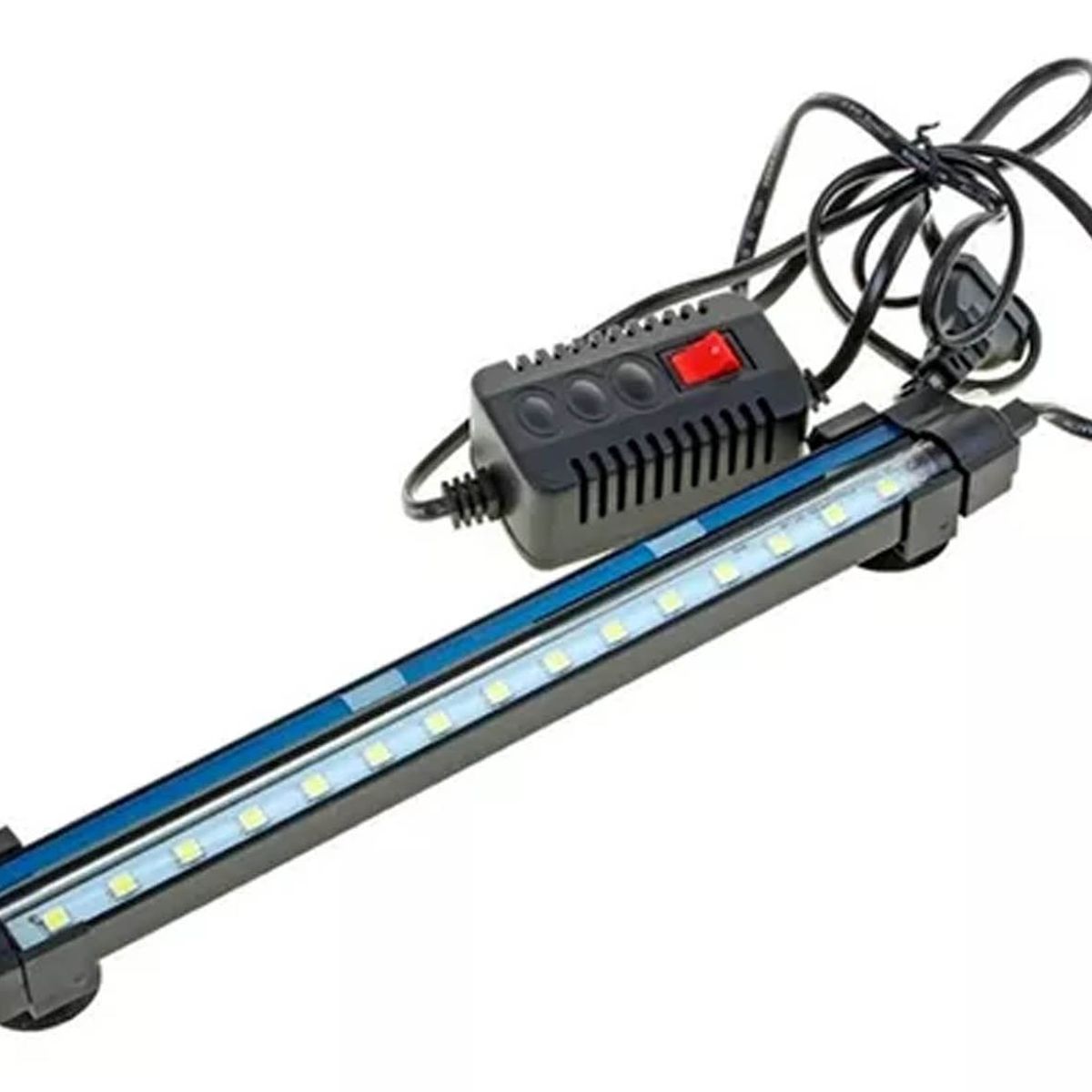 GENERICO - Luz Acuario Led Sumergible Rgb 58cm, Difusor De Aire Hx-58t